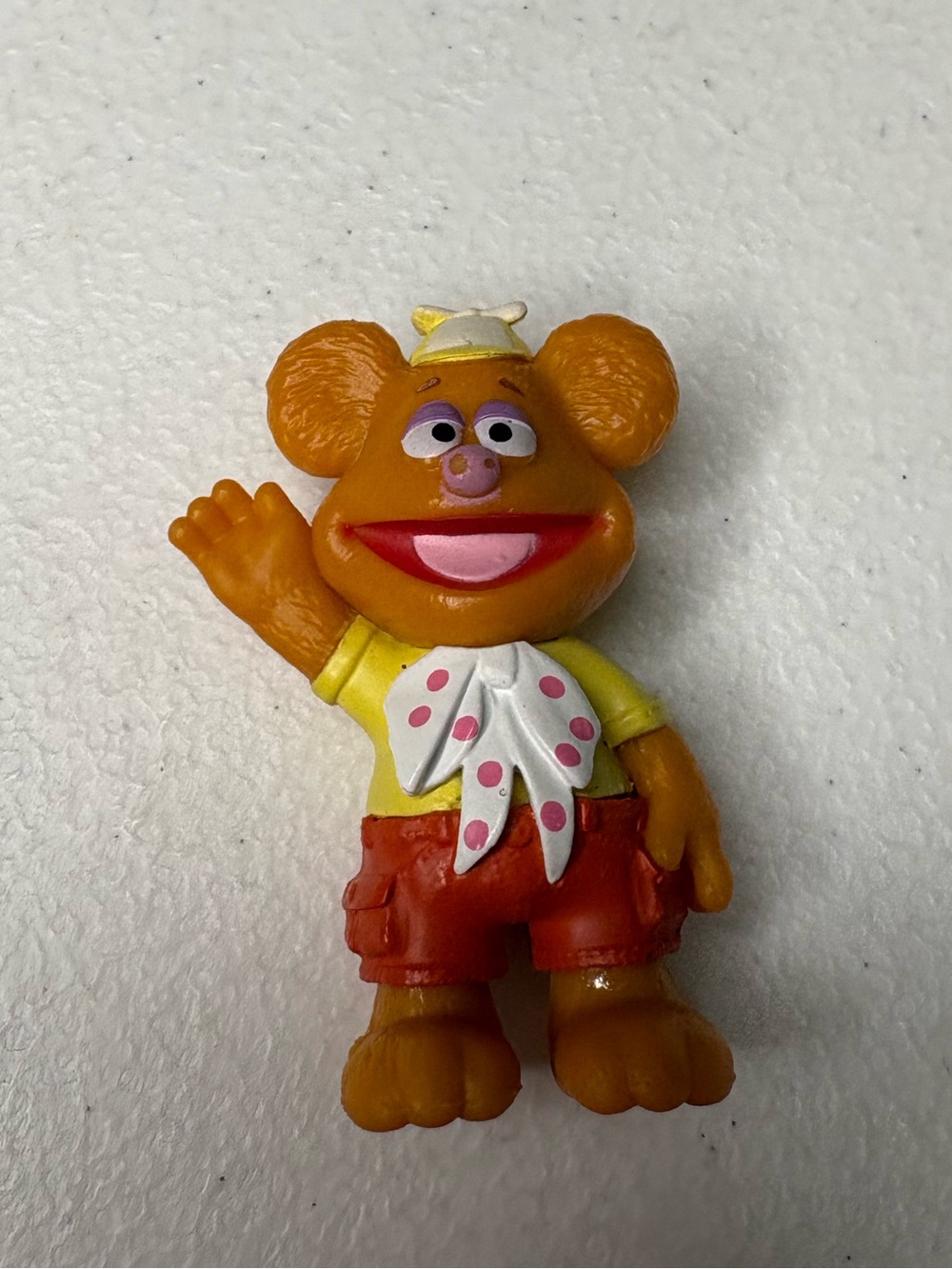 2019 Just Play Disney Junior Muppet Babies Fozzie Bear PVC Figure